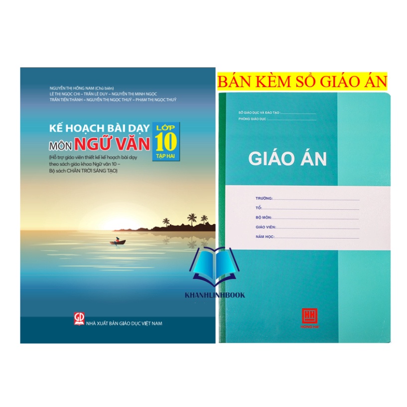 Sách - Kế hoạch bài dạy môn Ngữ văn lớp 10 - tập hai