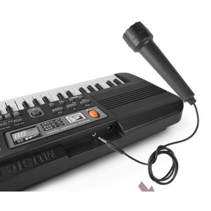 Đàn piano 61 phím cho bé - tặng kèm mic hát karaoke siêu cute sử dụng pin hoặc cắm điện trực tiếp