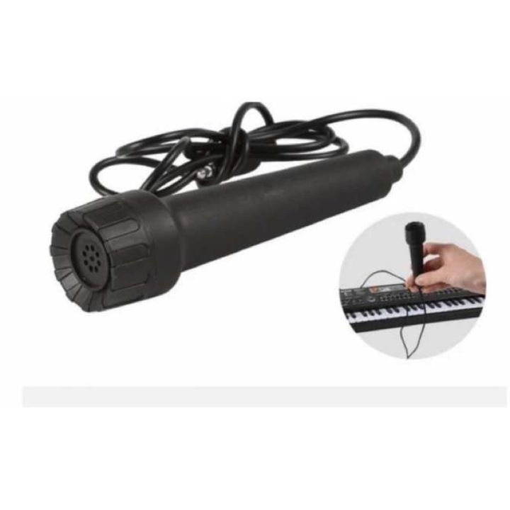 Đàn piano 61 phím cho bé - tặng kèm mic hát karaoke siêu cute sử dụng pin hoặc cắm điện trực tiếp