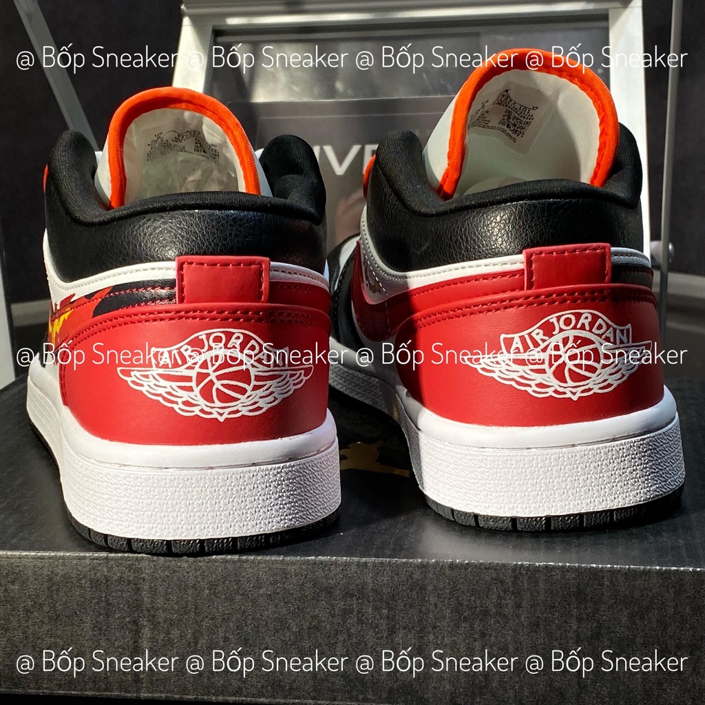Giày thể thao Air JD 1 Low "Flaming Swoosh"