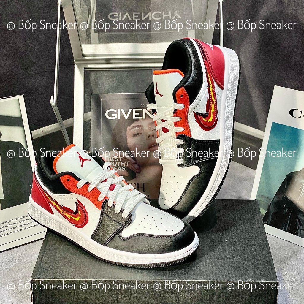 Giày thể thao Air JD 1 Low "Flaming Swoosh"