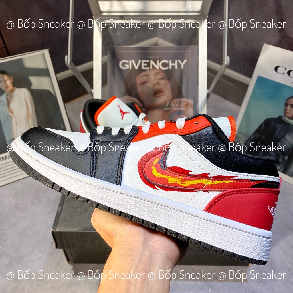 Giày thể thao Air JD 1 Low "Flaming Swoosh"