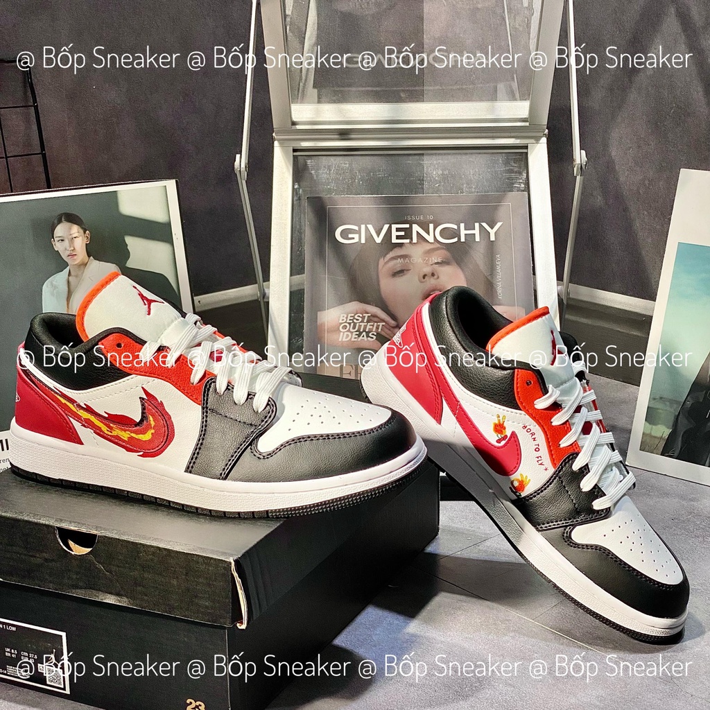 Giày thể thao Air JD 1 Low "Flaming Swoosh"