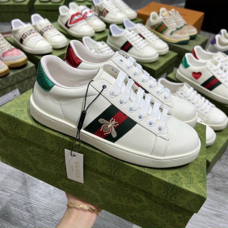 ⚡️𝐅𝐑𝐄𝐄 𝐒𝐇𝐈𝐏⚡️ Giày thể thao G ong thêu, rắn thêu, gIày Chun, LOVED  hàng đẹp cực chất