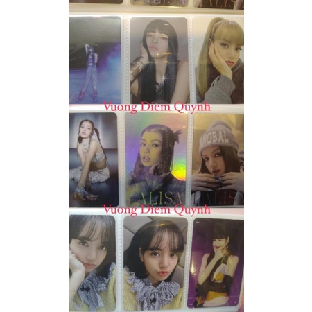 🎀HÀNG MỚI VỀ🎀 Photocard Lisa hàng chính hãng
