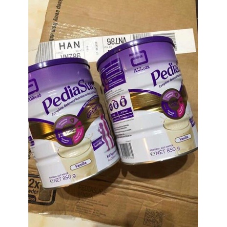 Sữa bột Pediasure 850gr hàng Nội địa Úc