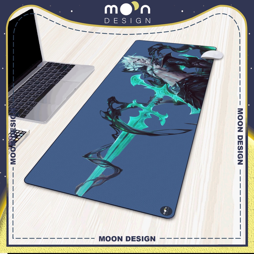 Lót Chuột Gaming in hình Game Liên Minh Huyền Thoại (LOL) Viego bàn di chuột cỡ lớn Mouse Pad 30x80/40x90/50x100
