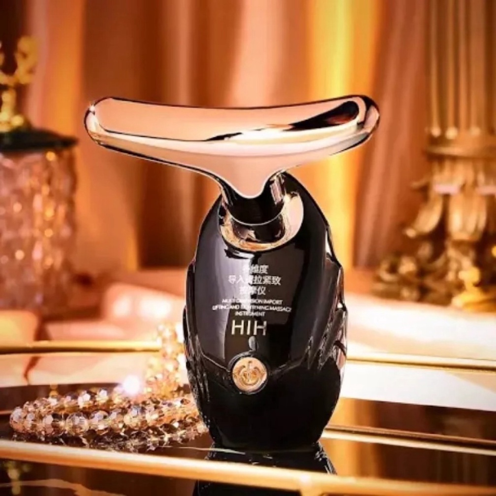 Máy Massage Nâng Cơ Mặt HIH , Đẩy Tinh Chất Collagen Giúp Trẻ Hóa, Thon Gọn cam cam