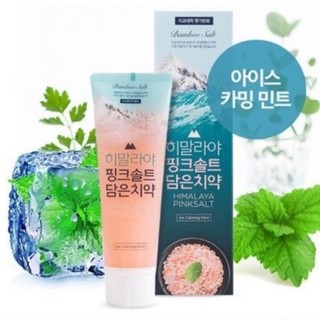 Kem đánh răng muối hồng Hàn Quốc Bamboo Salt 100g ( hương bạc hà )