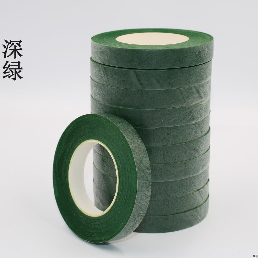 Băng dính sáp , băng dính cuốn cành hoa giả , băng dính trang trí làm thủ công , decor_LT05 ./