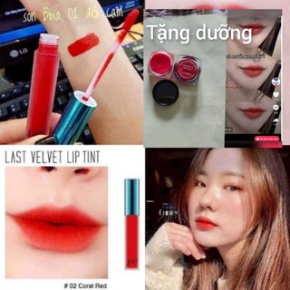 son kem lì bibia mua 1 tặng 1 son dưỡng  có màu nhẹ