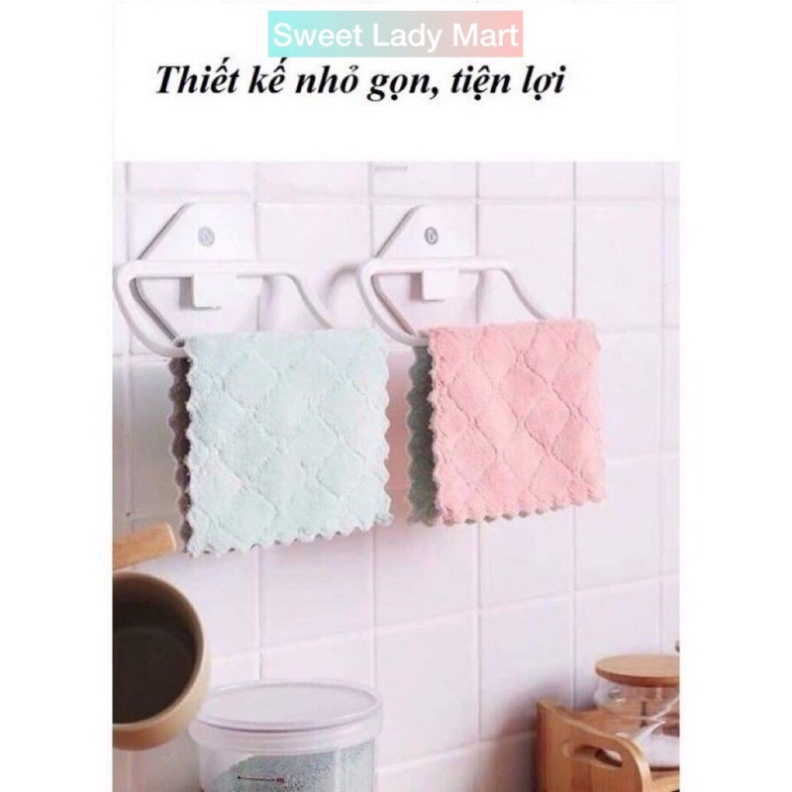 Khăn Lau Bếp 2 Mặt Đa Năng Dày Dặn Siêu Thấm - Lau Bát Đĩa, Bàn Ghế ly chén tiện lợi