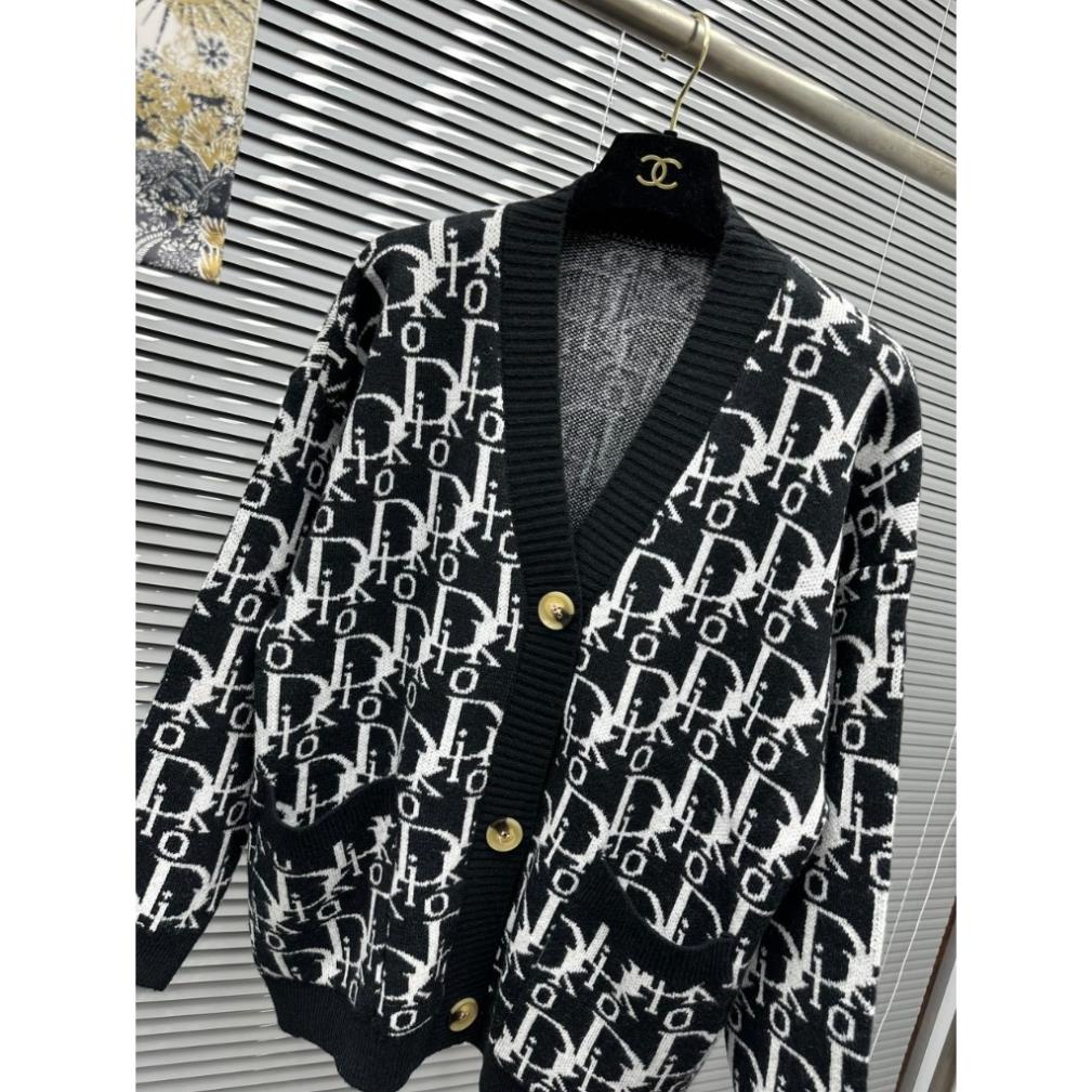 Áo khoác Cardigan len Đì ô siêu đẹp_Áo khoác len nam nữ cao cấp
