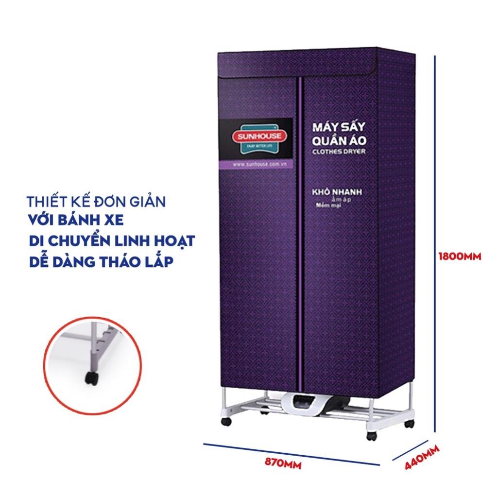 Tủ sấy quần áo sunhouse shd2707.