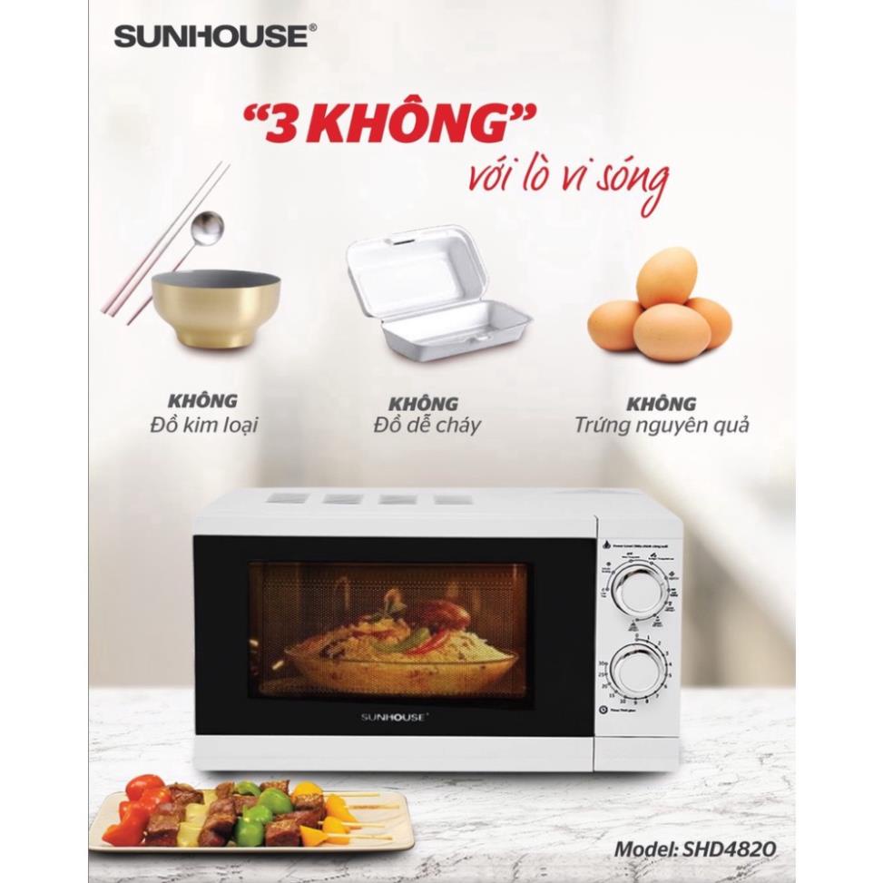 Lò vi sóng 20L SUNHOUSE SHD4820..