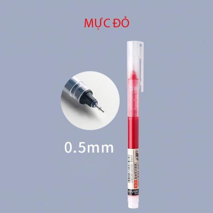 Bút bi mực nước cao cấp nhật bản đa năng chép kinh luyện chữ Bút viết học sinh văn phòng cao cấp