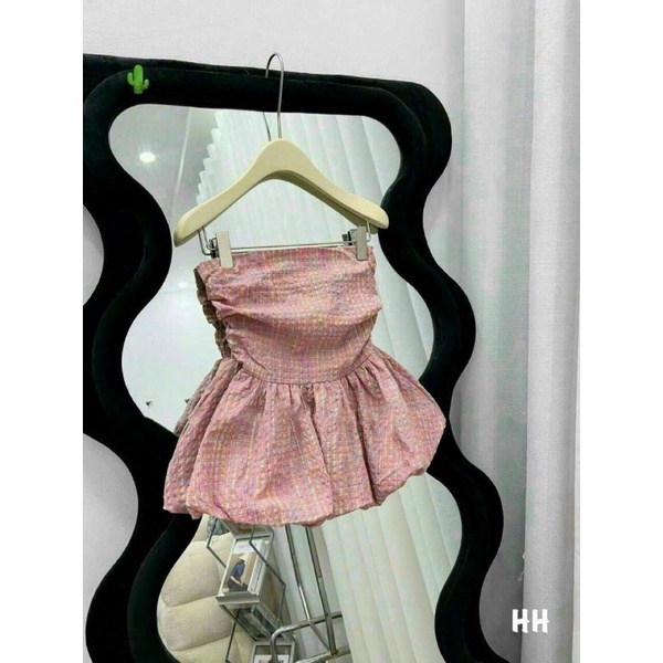 ÁO ỐNG BÍ CARO XỐP ĐẸP