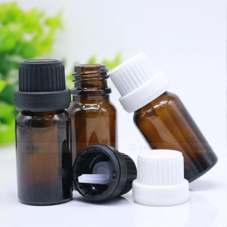 Combo 100 Lọ Đựng Tinh Dầu Thủy Tinh Nắp Đen Nhỏ Giọt 5ML 10ML 15ML 20ML 30ML 50ML 100ML