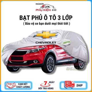 Bạt Phủ Xe Ô Tô Chevrolet Spark, Colorado, Trailblazer, Aveo, Cruze, Orlando, Captiva - Phụ kiện ô tô