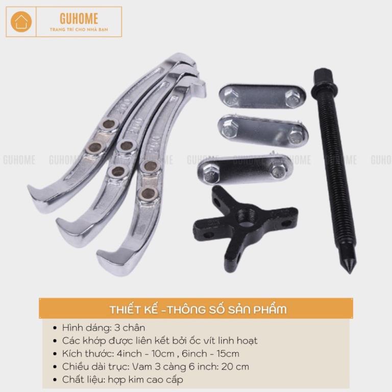 Vam cảo 3 càng đa năng tháo vòng bi,bánh răng