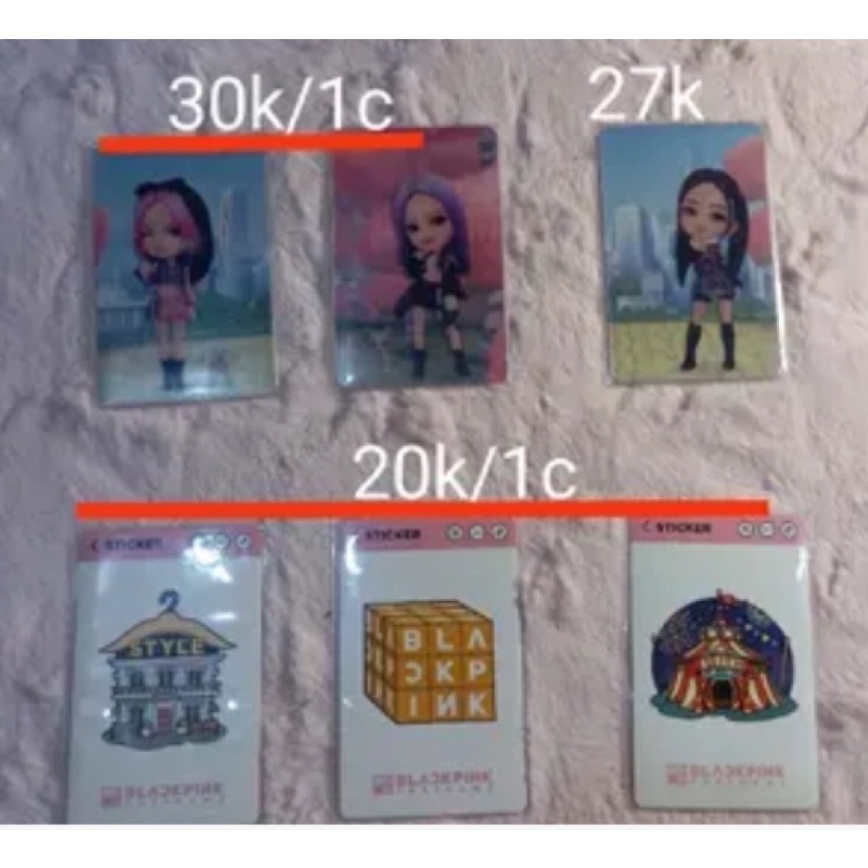 Coupo card blackpink the game