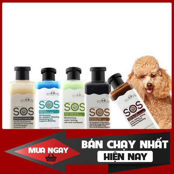 Sữa tắm chó mèo SOS 53ml ❤️