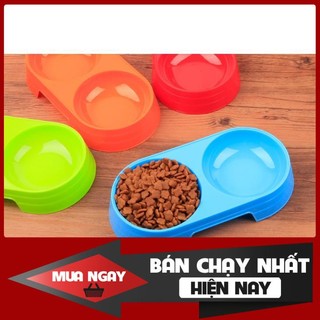 [❌GIÁ SỈ❌] BÁT NHỰA ĐÔI CAO CẤP CHO THÚ CƯNG ❤️ ❤️