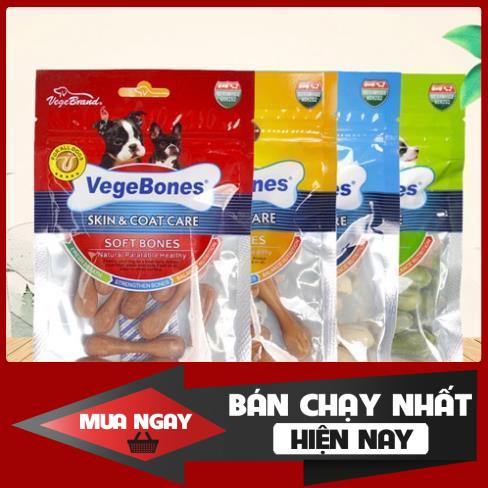 Đồ Ăn Vặt Xương Gặm Sạch Răng VegeBones 60g ❤️ ❤️