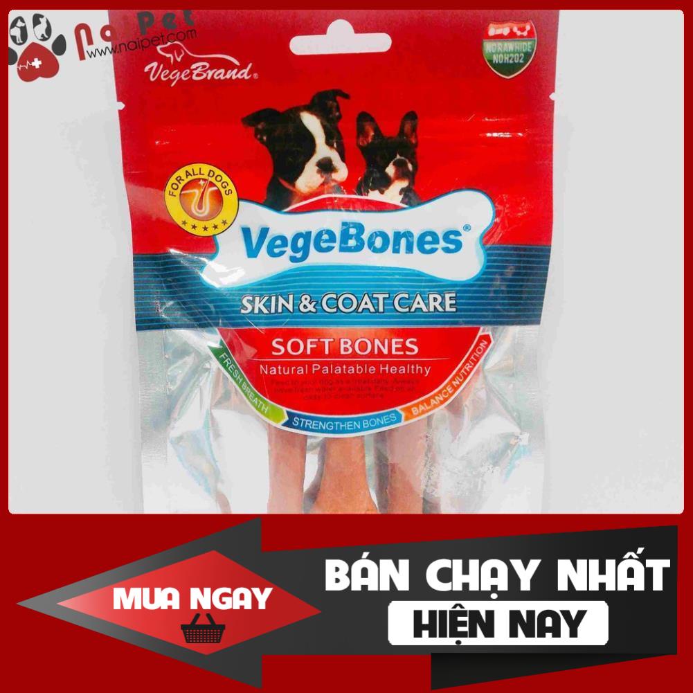 Đồ Ăn Vặt Xương Gặm Sạch Răng VegeBones 60g ❤️ ❤️