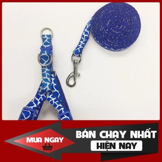 [❌GIÁ SỈ❌] 🔴(BÁN BUÔN) DÂY DẮT CHÓ MÈO HOẠ TIẾT BỀN DAI!! ❤️