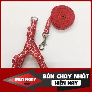 [❌GIÁ SỈ❌] 🔴(BÁN BUÔN) DÂY DẮT CHÓ MÈO HOẠ TIẾT BỀN DAI!! ❤️