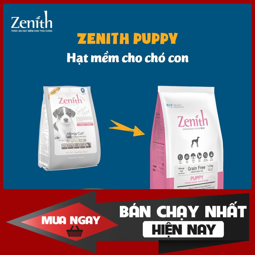 Thức ăn chó Hạt mềm zenith cho chó con 1.2kg 0 ❤️