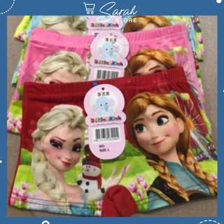 Quần lót đùi bé gái 3D công chúa Elsa