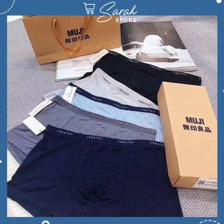 Hộp 5 quần sịp đùi cotton cao cấp xuất nhật