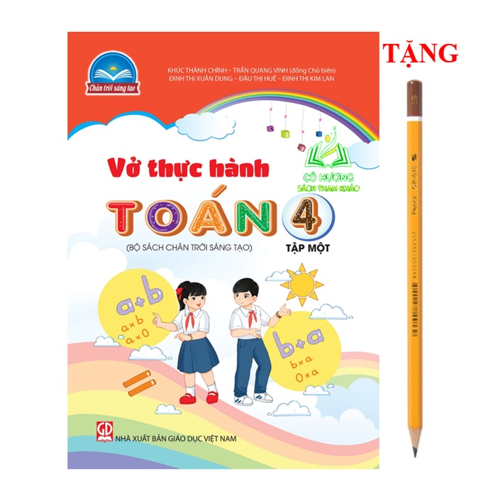 Sách - Vở thực hành Toán 4, tập một (Bộ sách Chân trời sáng tạo)