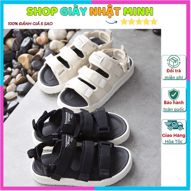 FREE SHIP Dép Quai Hậu học sinh ,sandal 3 quai dán hàng loại 1 bản thêu cực hot