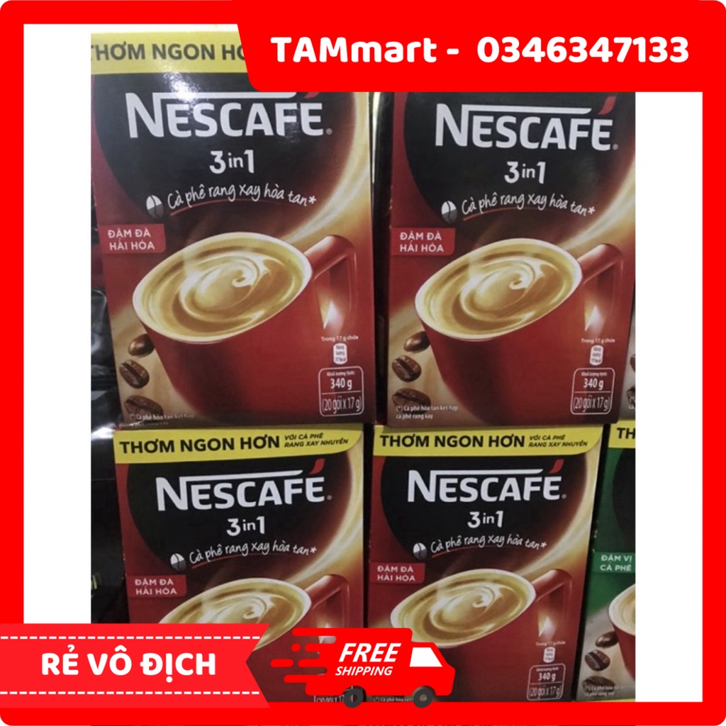 Hộp Cà Phê Nescafe 3in1 hộp