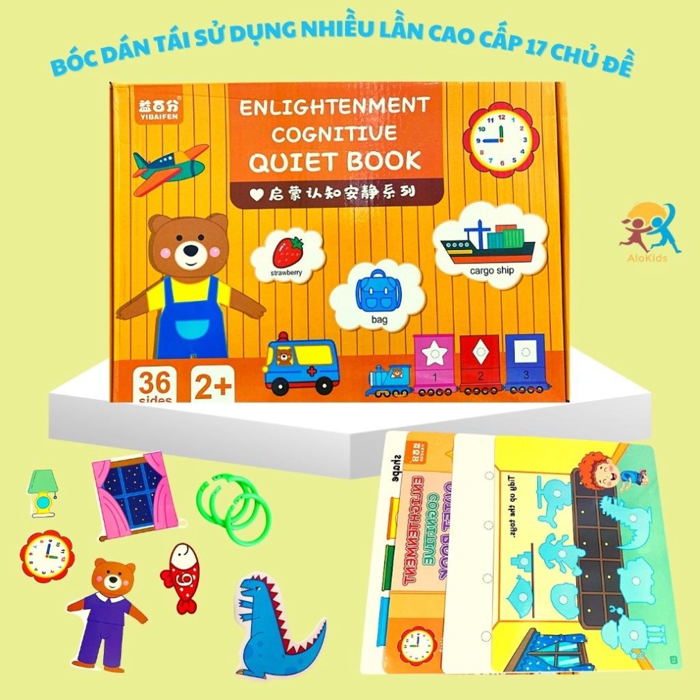 Combo Tập Tô Vẽ thông thái Xóa Được 64 Trang Tặng 6 Bút, Học Liệu Montessori công cụ giải trí dạy dỗ Cho Bé 2 3 4 5