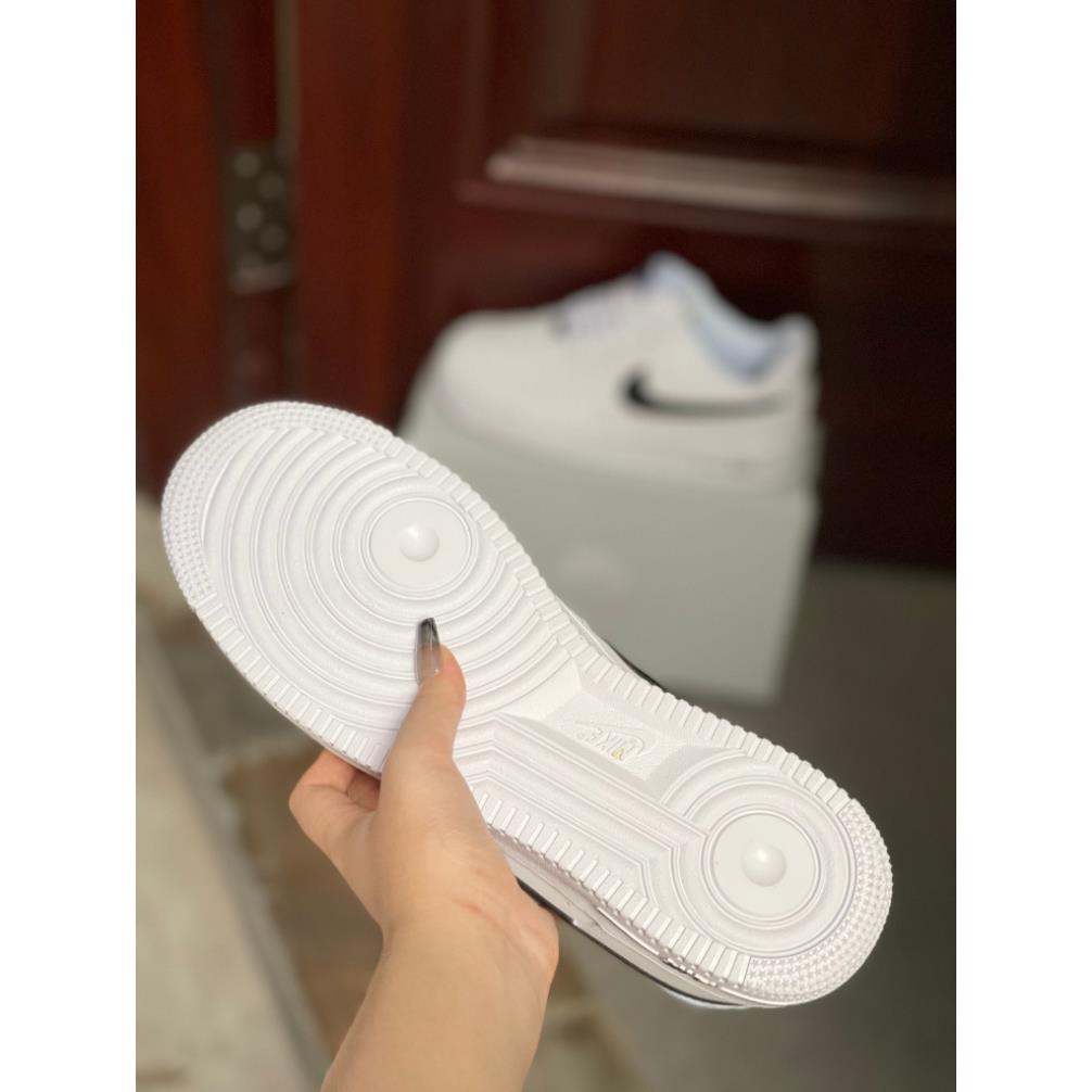 Giày af1 vệt đen thể thao nam nữ, giầy air force 1 cao cấp  Trung nam  nữ trắng đen Full Box Bill hót 2023