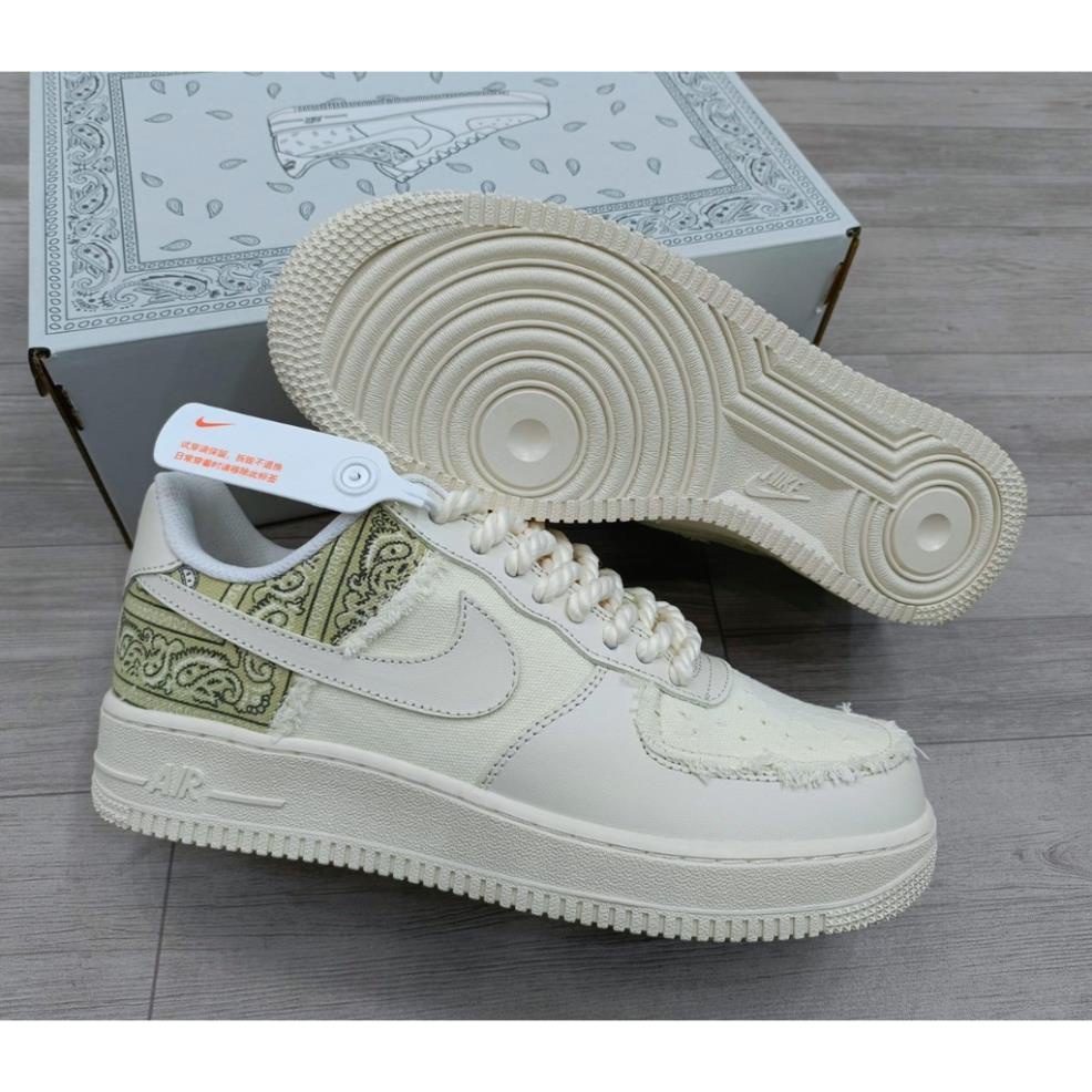 Giày _Nike Air Force 1 Dây Thừng AF1 Travis bigbag dây thừng hàng trung bản Cao Cấp, Full Box, Bill  2023+tẩy giày