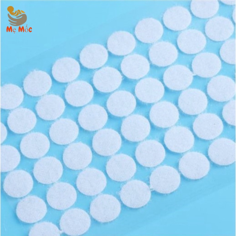 Miếng Dán cải thiện Bộ Học Liệu Bóc Dán Top1Toy Băng Dính Gai Velcro Tròn, Khóa Nhám theo mẫu Keo Dán  _Top1Toy_00306