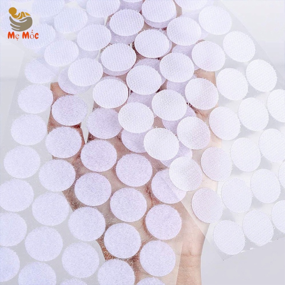 Miếng Dán cải thiện Bộ Học Liệu Bóc Dán Top1Toy Băng Dính Gai Velcro Tròn, Khóa Nhám theo mẫu Keo Dán  _Top1Toy_00306