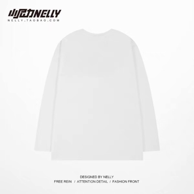 Áo phông nelly dài tay sale  29 thỏ ôm má hnapd006