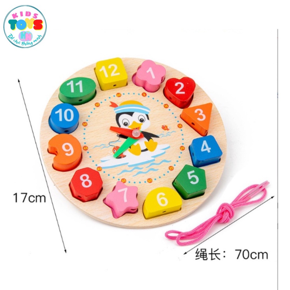 Combo Đồ Chơi Gỗ̃ Cho Bé thông thái 6 Món Đồ Chơi Bằng Gỗ Top1Toy Giáo Cụ Montessori tiến lên kiến thức Bé  _