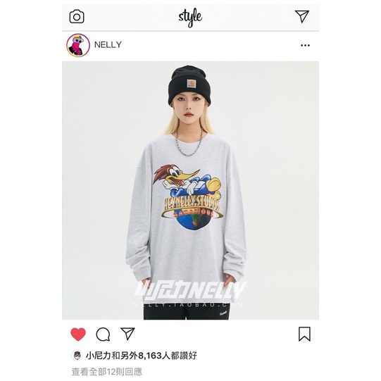 Áo phông nelly dài tay sale  29 vịt vắt chân hnapd002