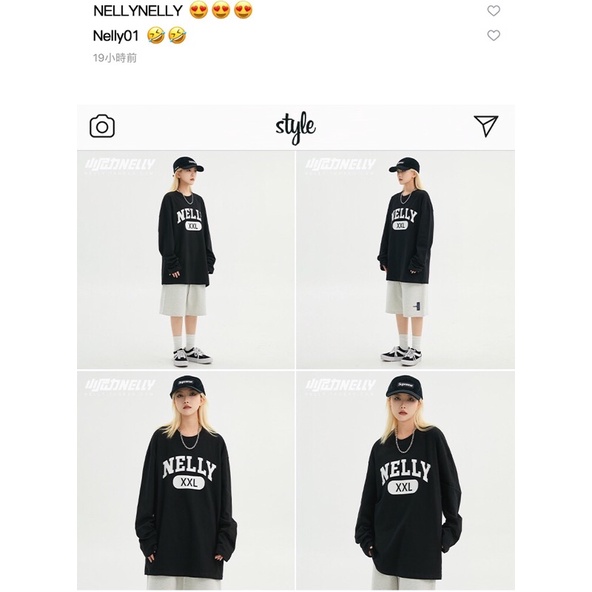 Áo phông nelly dài tay sale  29 nelly xxl hnapd005