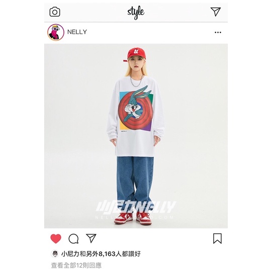 Áo phông nelly dài tay sale  29 thỏ ôm má hnapd006