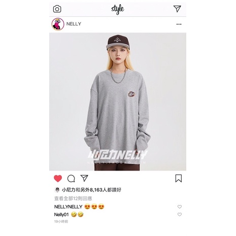 Áo phông nelly dài tay sale  29 chrrey hnapd007