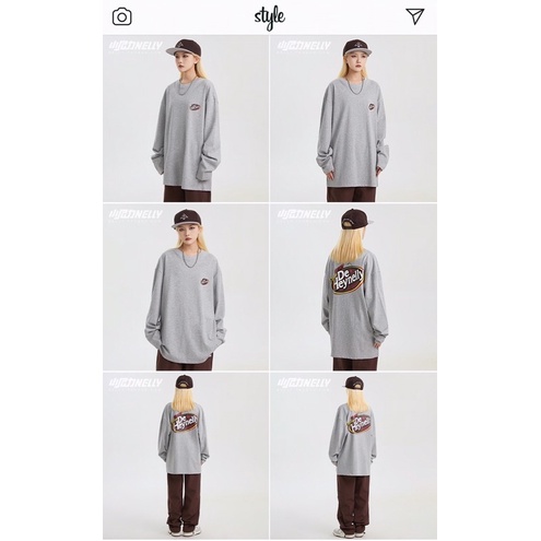 Áo phông nelly dài tay sale  29 chrrey hnapd007