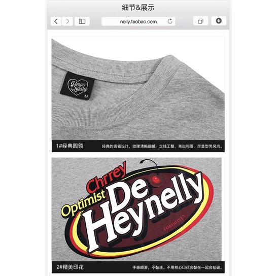 Áo phông nelly dài tay sale  29 chrrey hnapd007